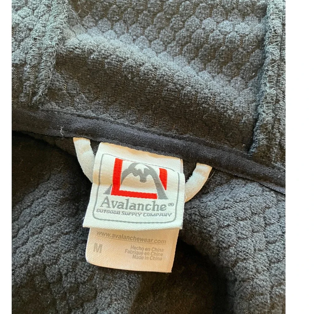 Avalanche Medium Weight Hooded Utility Jacket Lined Womens Black Medium - Picture 9 of 12